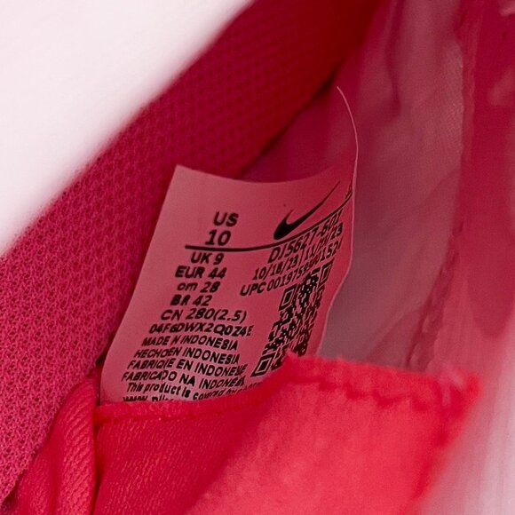 Nike Zoom Superfly 9 Academy IC Indoor Soccer Shoes DJ5627-601 Mens Size 10 Pink - Picture 13 of 15